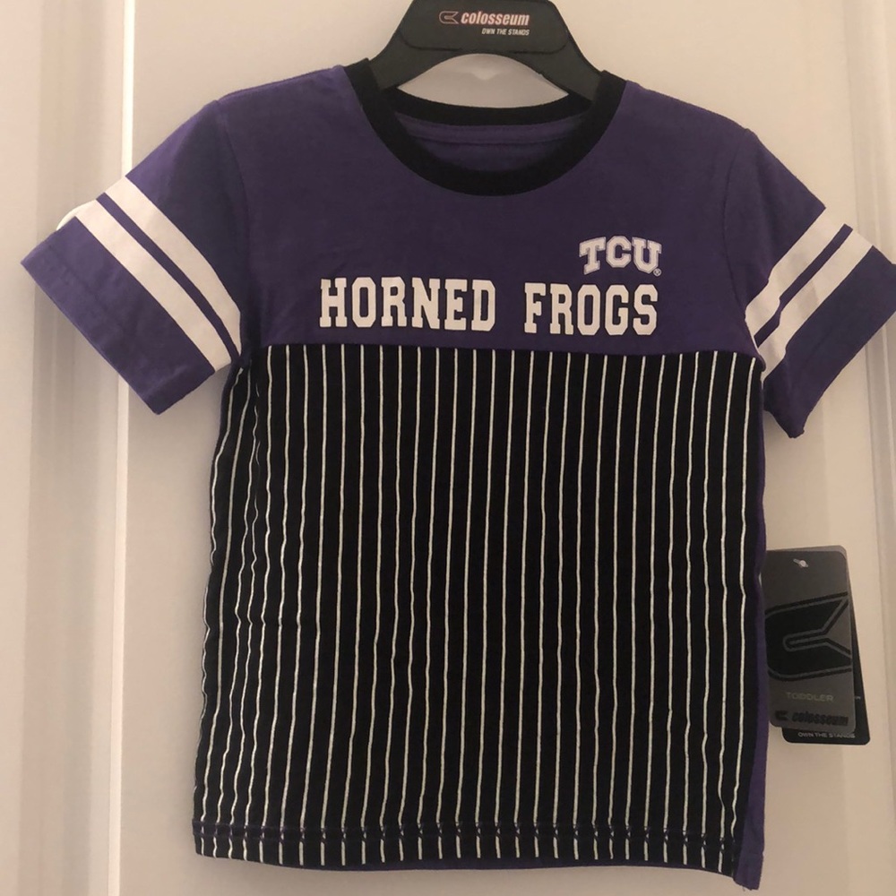 Texas Christian University toddler tee